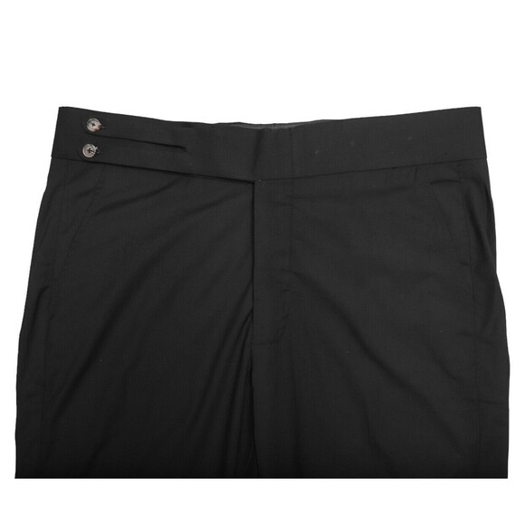 Men's Black Dress Pants - Picture 4 of 6